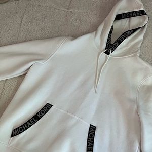 Mens Michael Kors black and white hoodie
